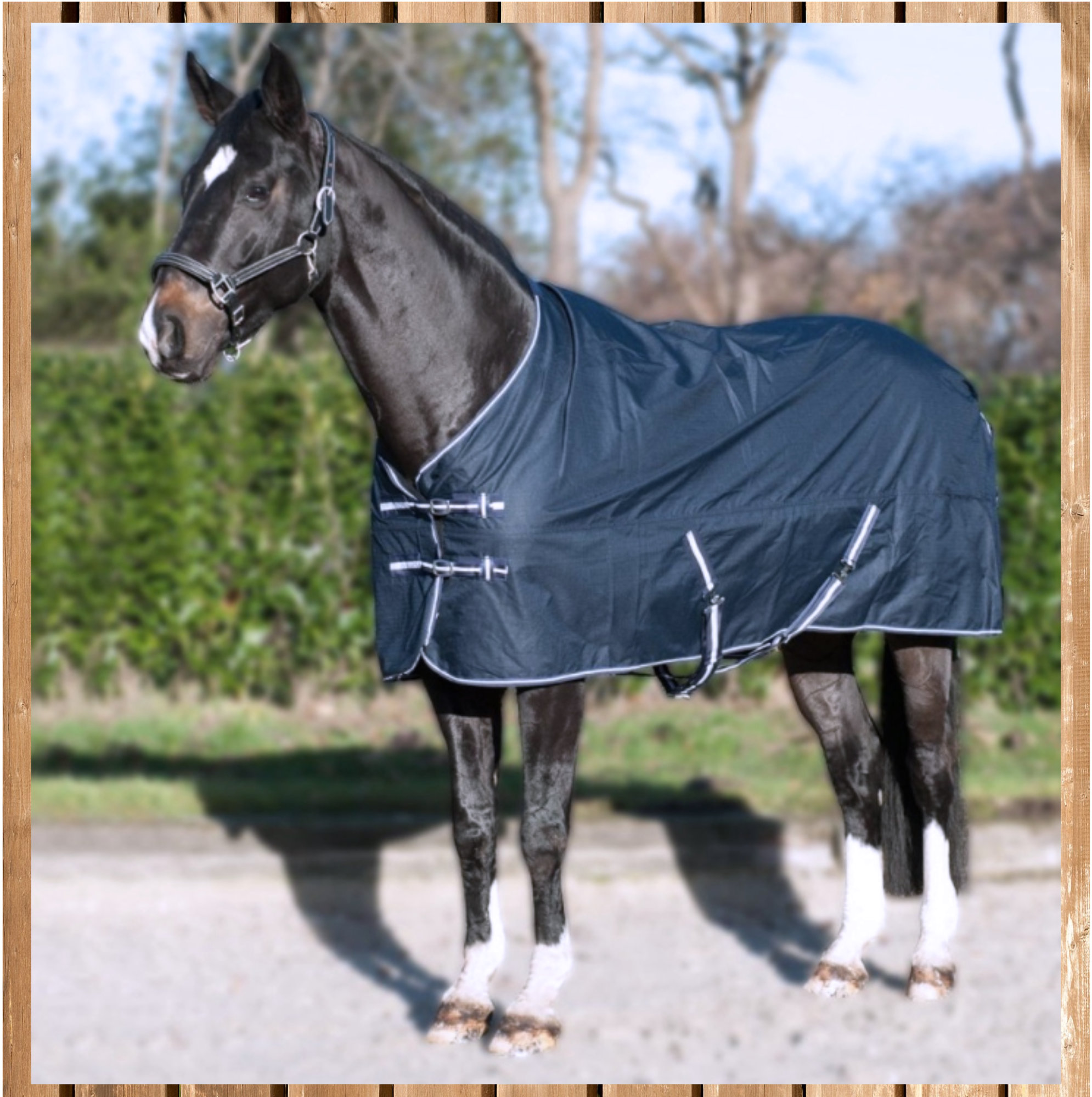 HKM Weidedecke Economic, HKM Regendecke mit Fleece